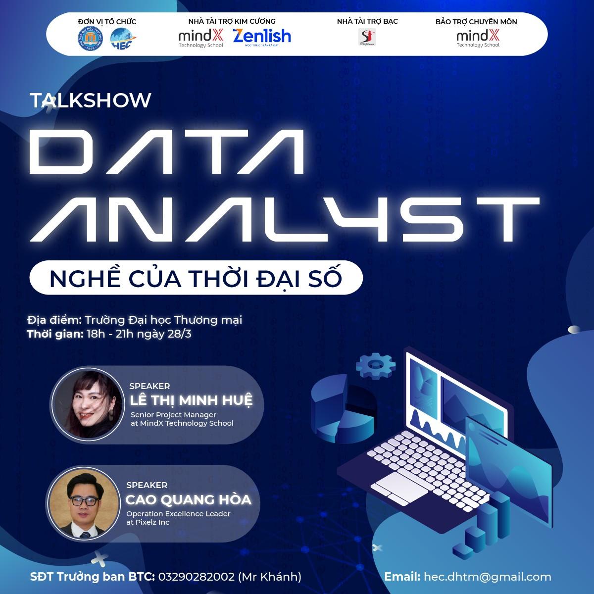 Hình ảnh của Talkshow Data Analyst