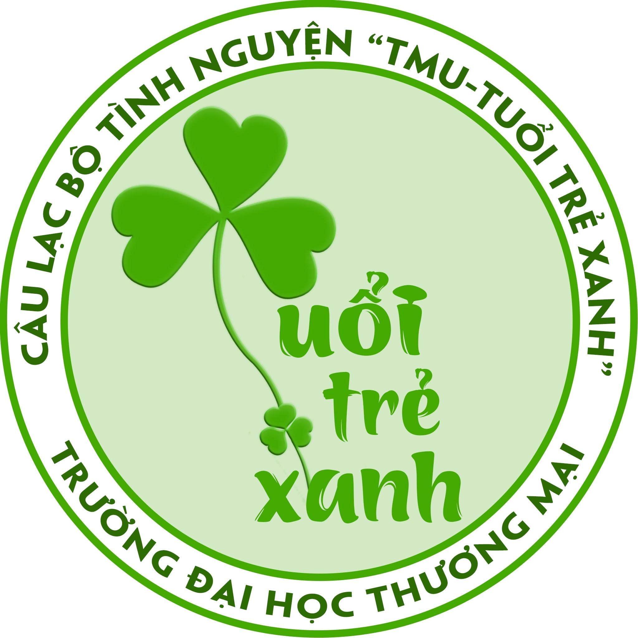 Logo Câu lạc bộ tình nguyện TMU - Tuổi trẻ xanh