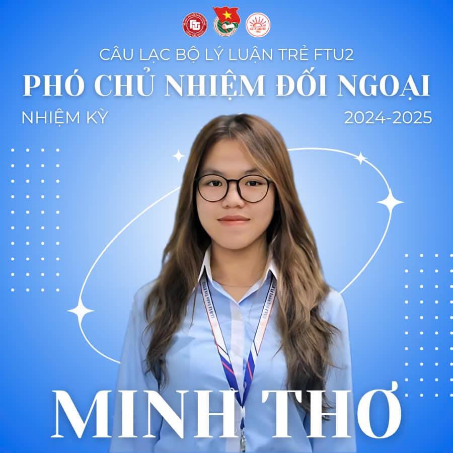 Lê Nguyễn Minh Thơ 