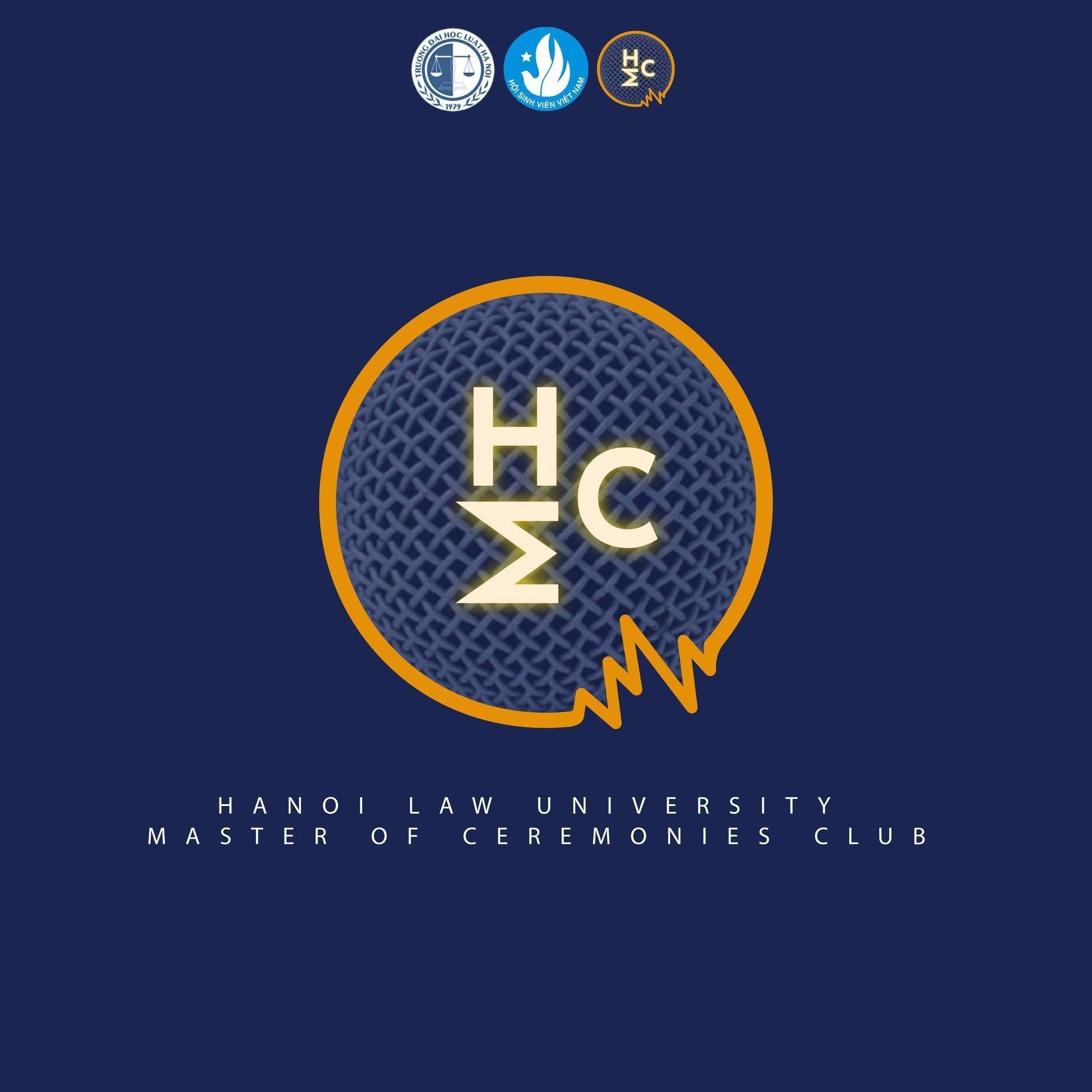 Logo Câu lạc bộ MC Trường Đại học Luật Hà Nội