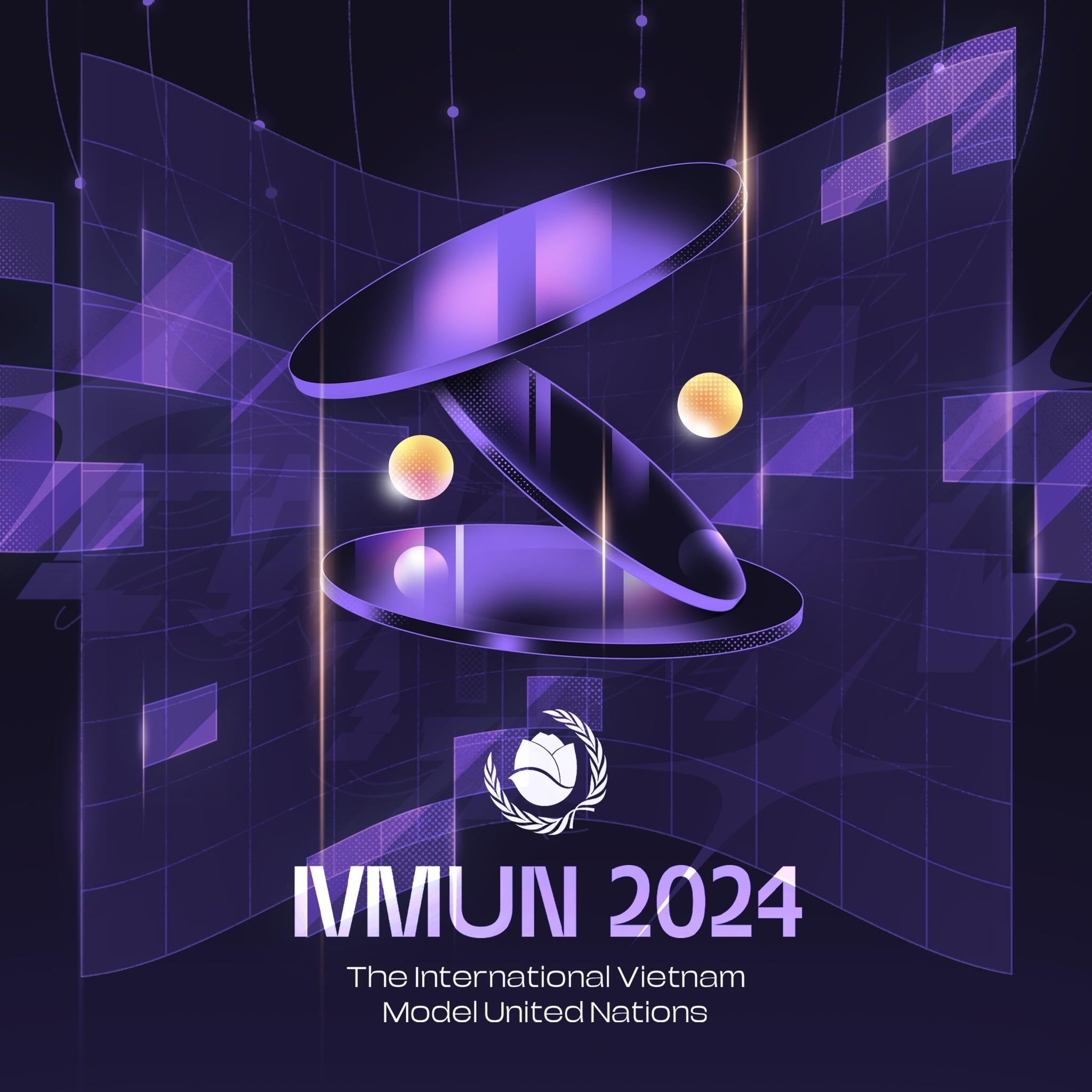 Logo International Vietnam Model United Nations 2024