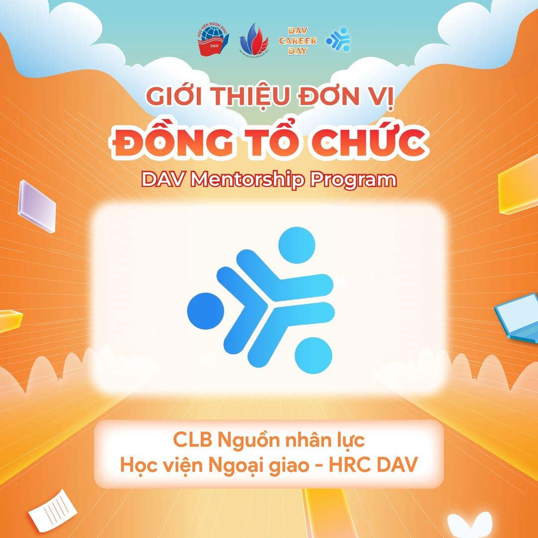 Hình ảnh của DAV MENTORSHIP PROGRAM - CHƯƠNG TRÌNH CỐ VẤN 1:1 HỌC VIỆN NGOẠI GIAO