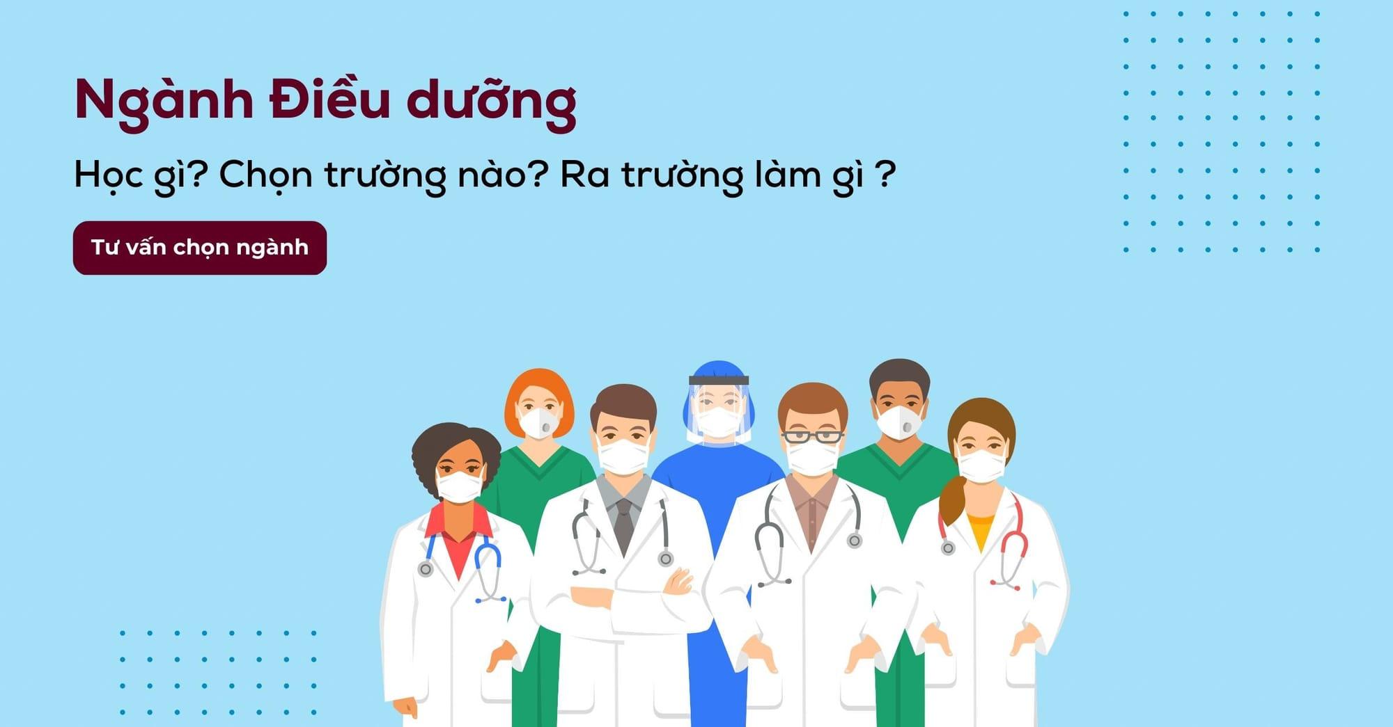 Ngành điều dưỡng học ở đâu? Cơ hội việc làm & Mức lương